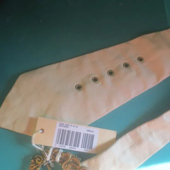 Brand New Genuine Rare Diesel Ladies Leather Belt Tie Design. Size Small - Picture 8 of 16